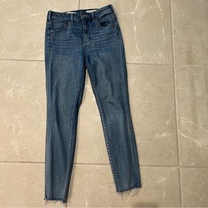 Anthropology Pilcro Skinny Jeans Medium/Dark Wash
